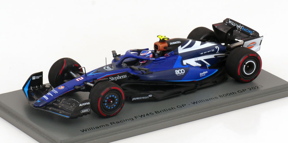 WILLIAMS FW45 GP GREAT BRITAIN 2023