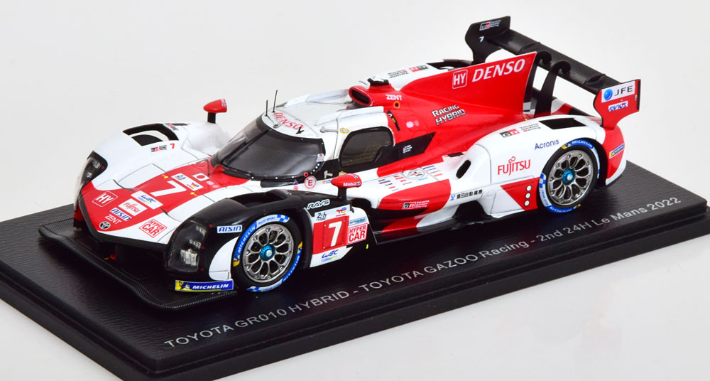 TOYOTA GR010 HYBRID NO 7  24H LE MANS, CONWAY/KOBAYASHI/LOPEZ (2022)