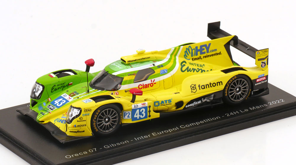 ORECA 07 GIBSON NO 43 24H LE MANS 2022