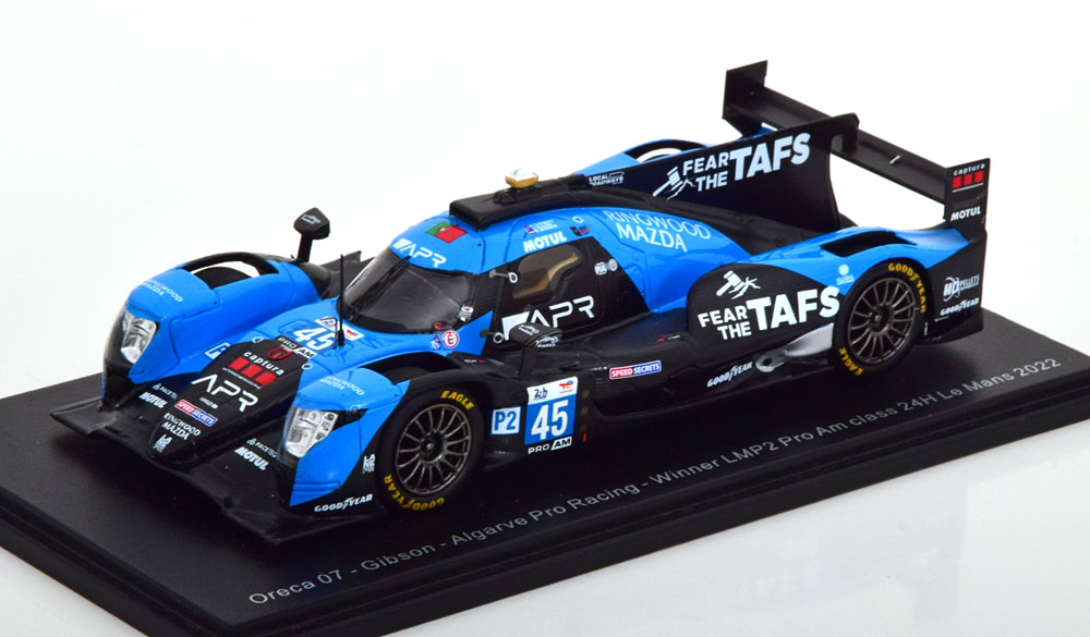 ORECA 07 GIBSON #45 ALGARVE PRO RACING WINNER LMP2 PRO-AM CLASS LE MANS 2022 THOMAS - ALLEN - BINDER