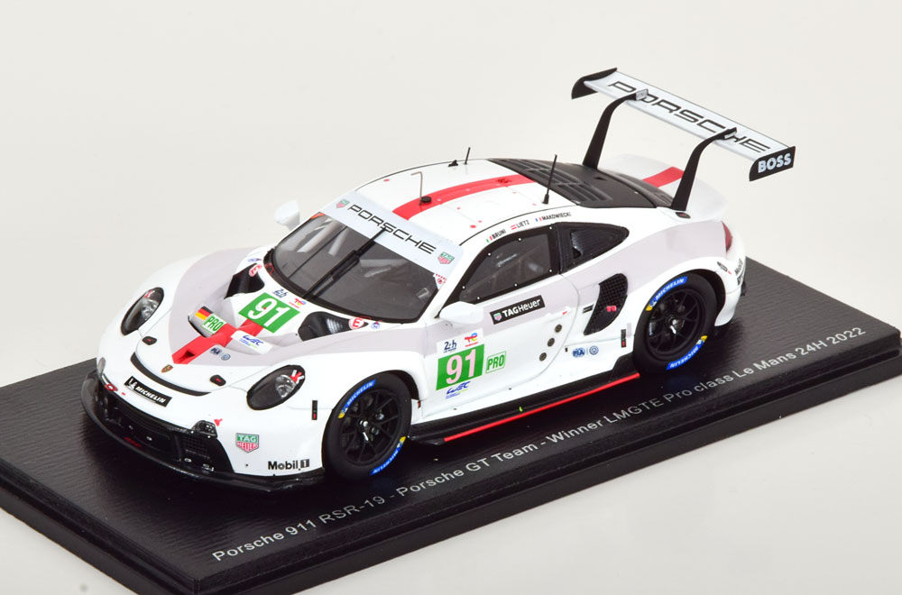 PORSCHE 911 RSR-19 WINNER LMGTE PRO CLASS 24H LE MANS 2022