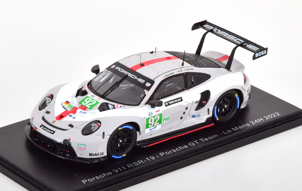 PORSCHE 911 RSR-19 NO 92 24H LE MANS 2022