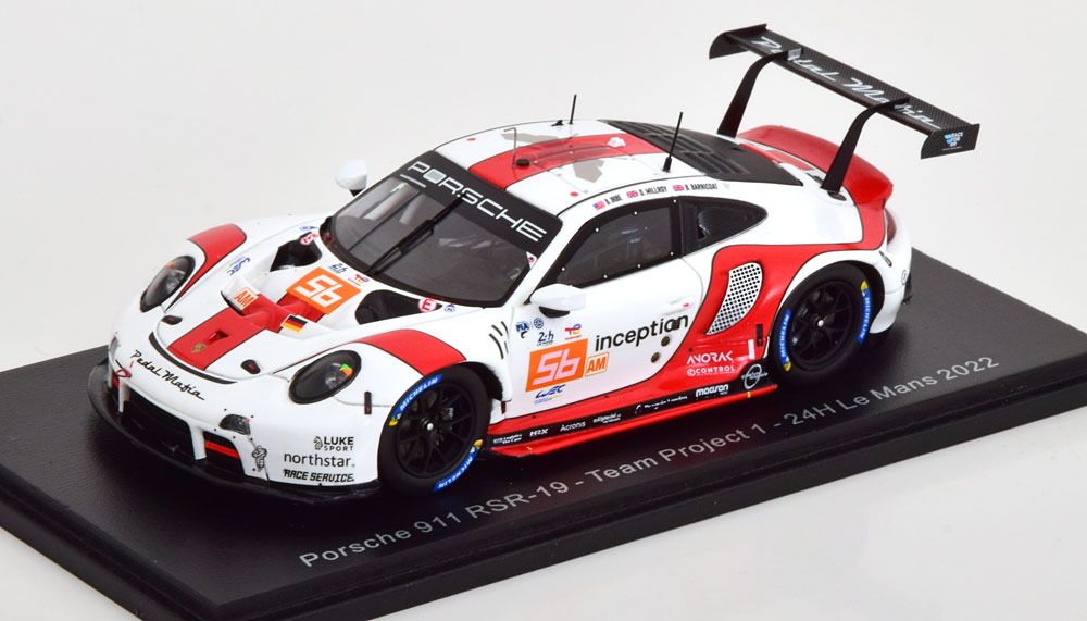PORSCHE 911 RSR-19 NO 56  24H LE MANS, IRIBE/MILLROY/BARNICOAT (2022)