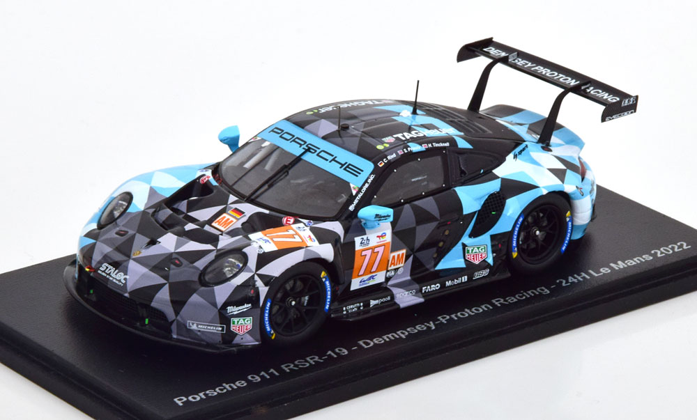 PORSCHE 911 RSR-19 NO 77 24H LE MANS 2022