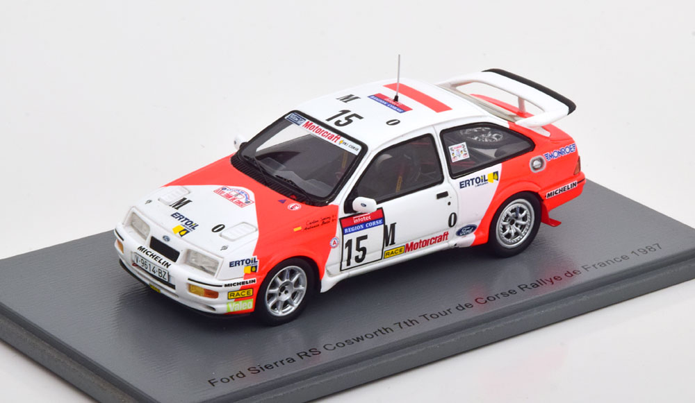 FORD SIERRA COSWORTH NO 15 TOUR DE CORSE 1987