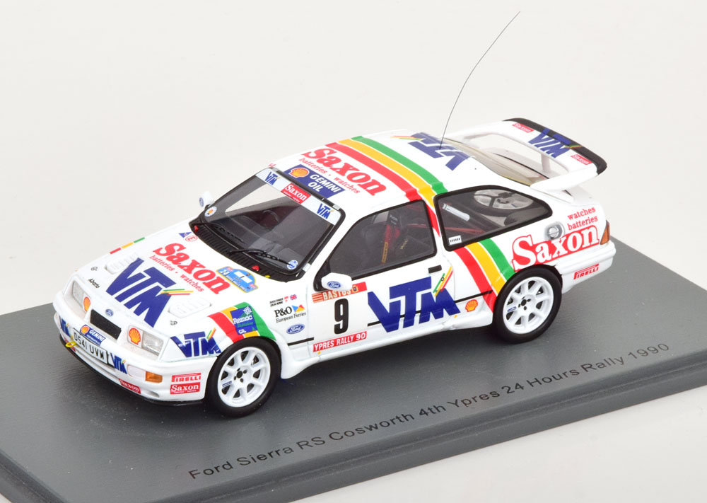 FORD SIERRA RS COSWORTH NO 9 YPRES 24H RALLY 1990