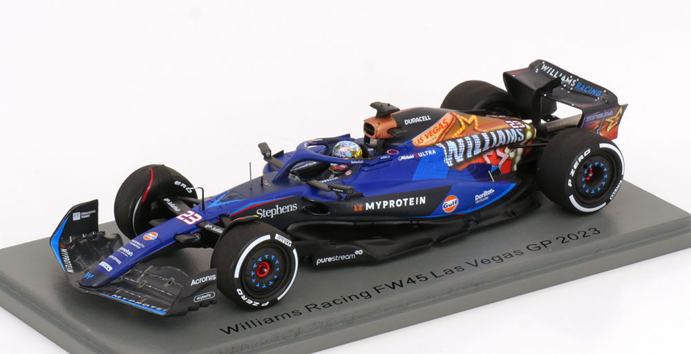 WILLIAMS FW45 GP USA LAS VEGAS 2023