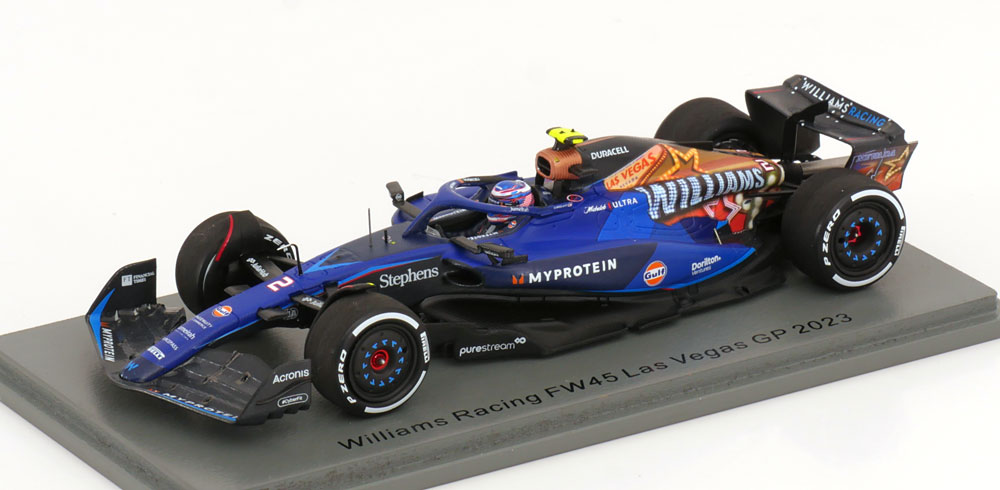 WILLIAMS FW45 GP USA LAS VEGAS 2023