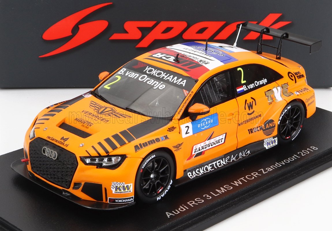 AUDI A3 RS3 LMS N2 WTCR ZANDVOORT (2018) PRINCE BERNHARD VAN ORANJE, ORANGE