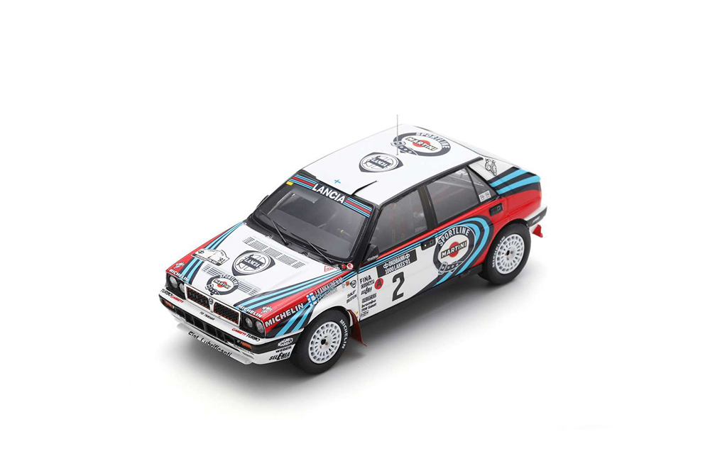 LANCIA DELTA HF INTEGRALE 16V #2 KANKKUNEN/PIIRONEN ПОБЕДИТЕЛЬ РАЛЛИ ТЫСЯЧА ОЗЁР(РАЛЛИ ФИНЛЯНДИИ) 1991