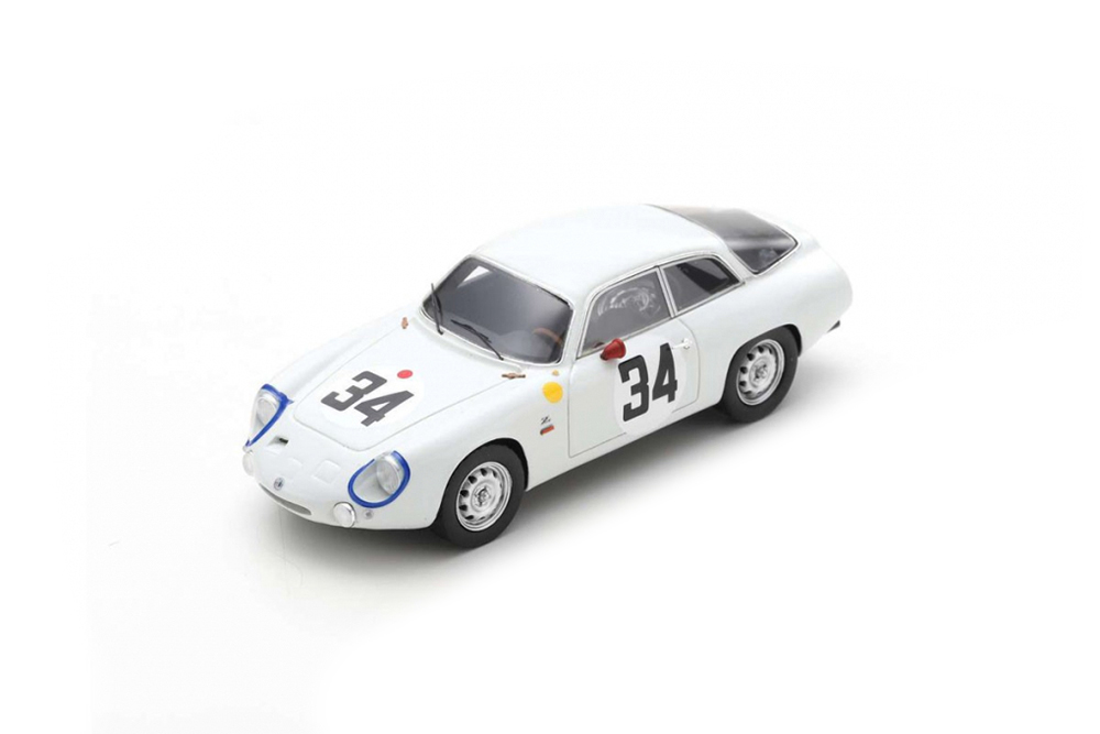 ALFA ROMEO GIULIETTA SPORT ZAGATO #34 24H LE MANS G. SALA R. ROSSI 1963 / ALFA ROMEO GIULIETTA СПОРТ ZAGATO #34 24H ЛЕ-МАН Г. САЛА Р. РОССИ 1963