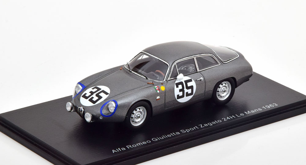 ALFA ROMEO GIULIETTA SPORT ZAGATO NO 35 24H LE MANS 1963