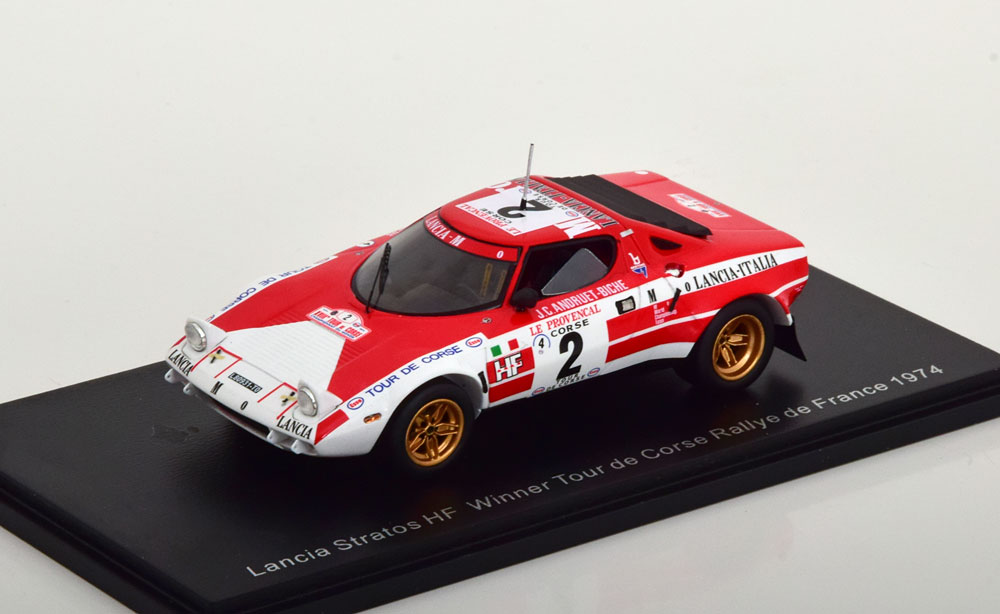 LANCIA STRATOS HF WINNER TOUR DE CORSE 1974