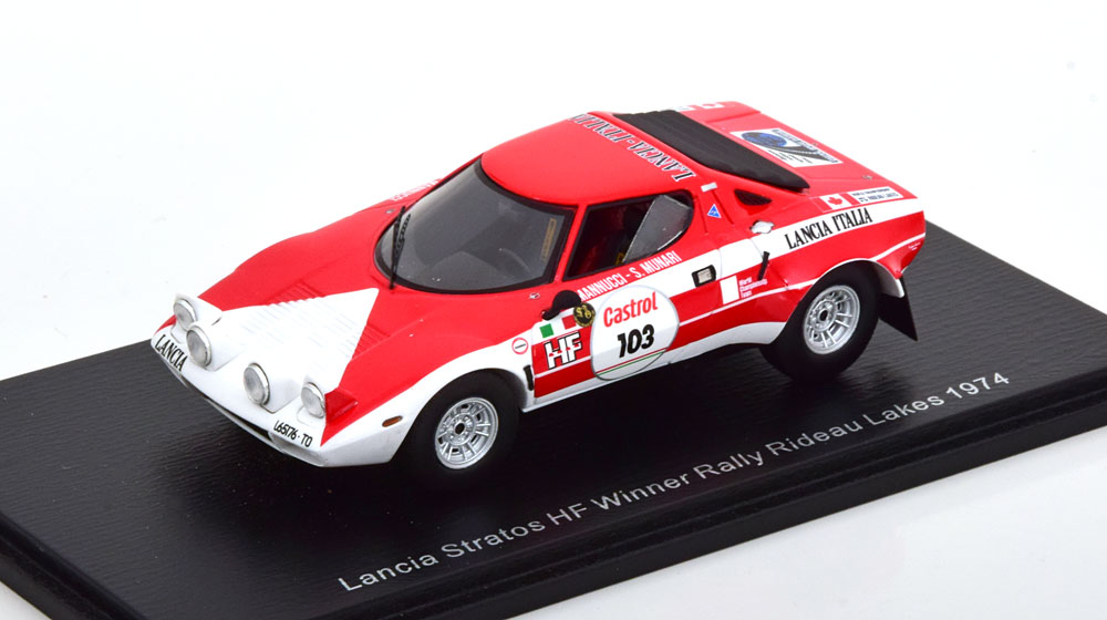 LANCIA STRATOS HF WINNER RALLY RIDEAU LAKES 1974