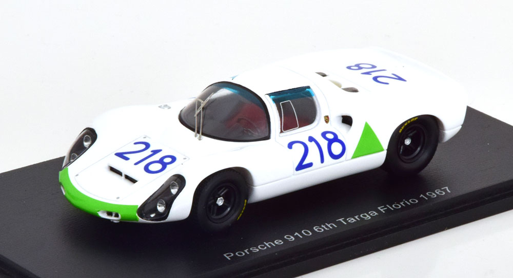 PORSCHE 910 NO 218 TARGA FLORIO 1967
