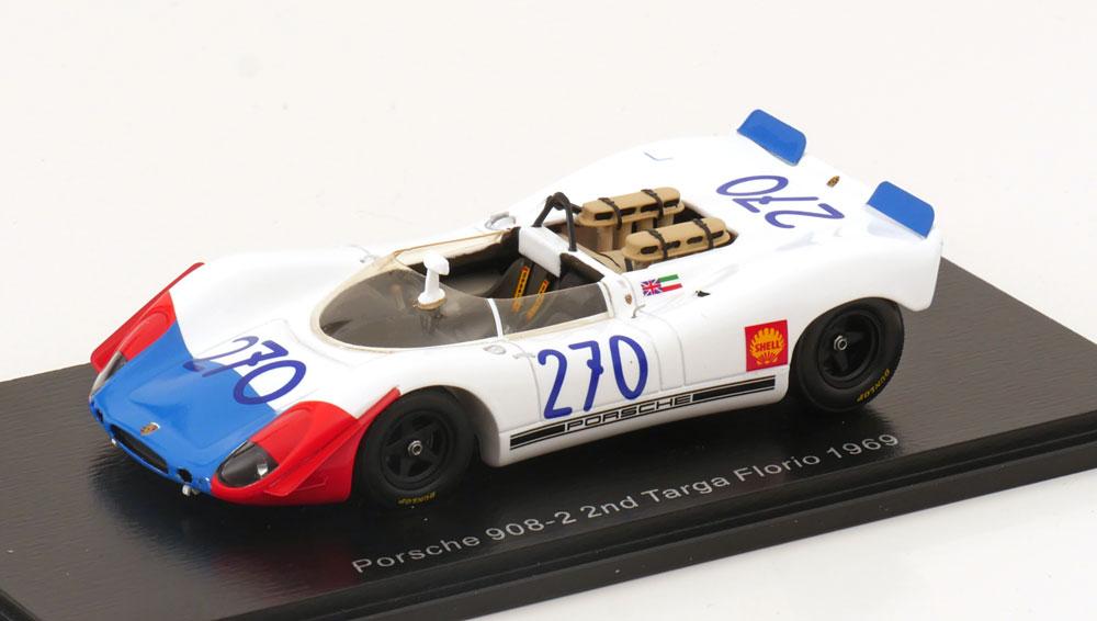 PORSCHE 908-2 NO 270 TARGA FLORIO 1969