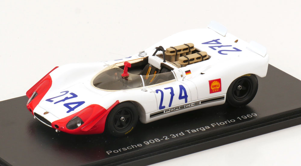 PORSCHE 908-2 NO 274 TARGA FLORIO 1969