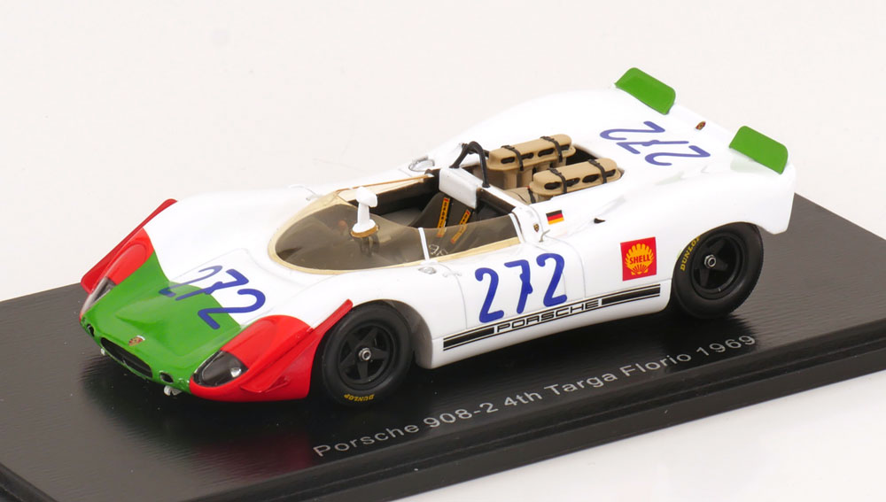PORSCHE 908-2 NO 272 TARGA FLORIO 1969