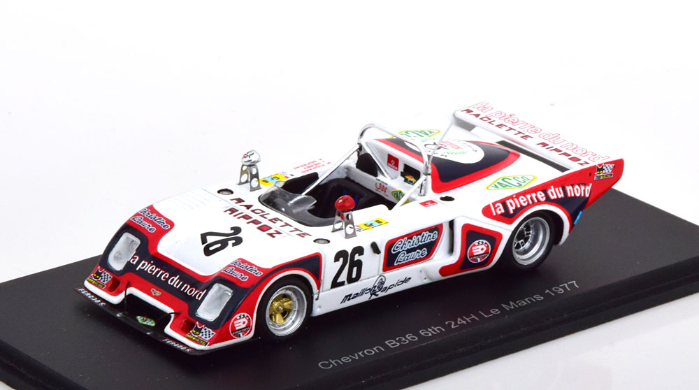 CHEVRON B36 NO 26 24H LE MANS 1977
