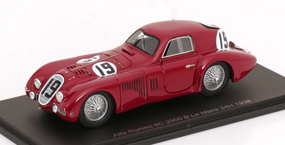 ALFA ROMEO 8C 2900 B NO 19 24H LE MANS 1938
