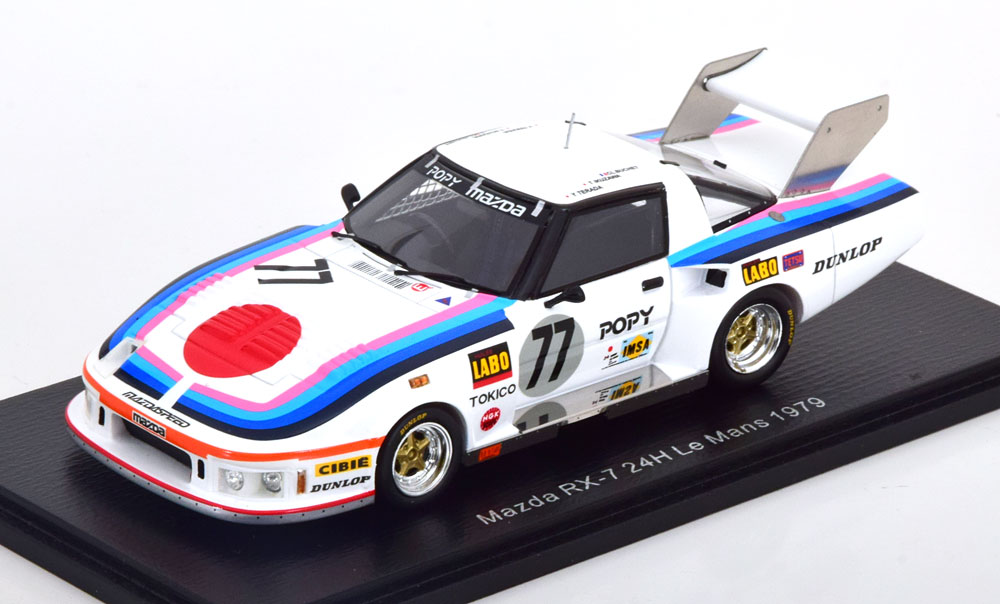 MAZDA RX-7 NO 77 24H LE MANS 1979