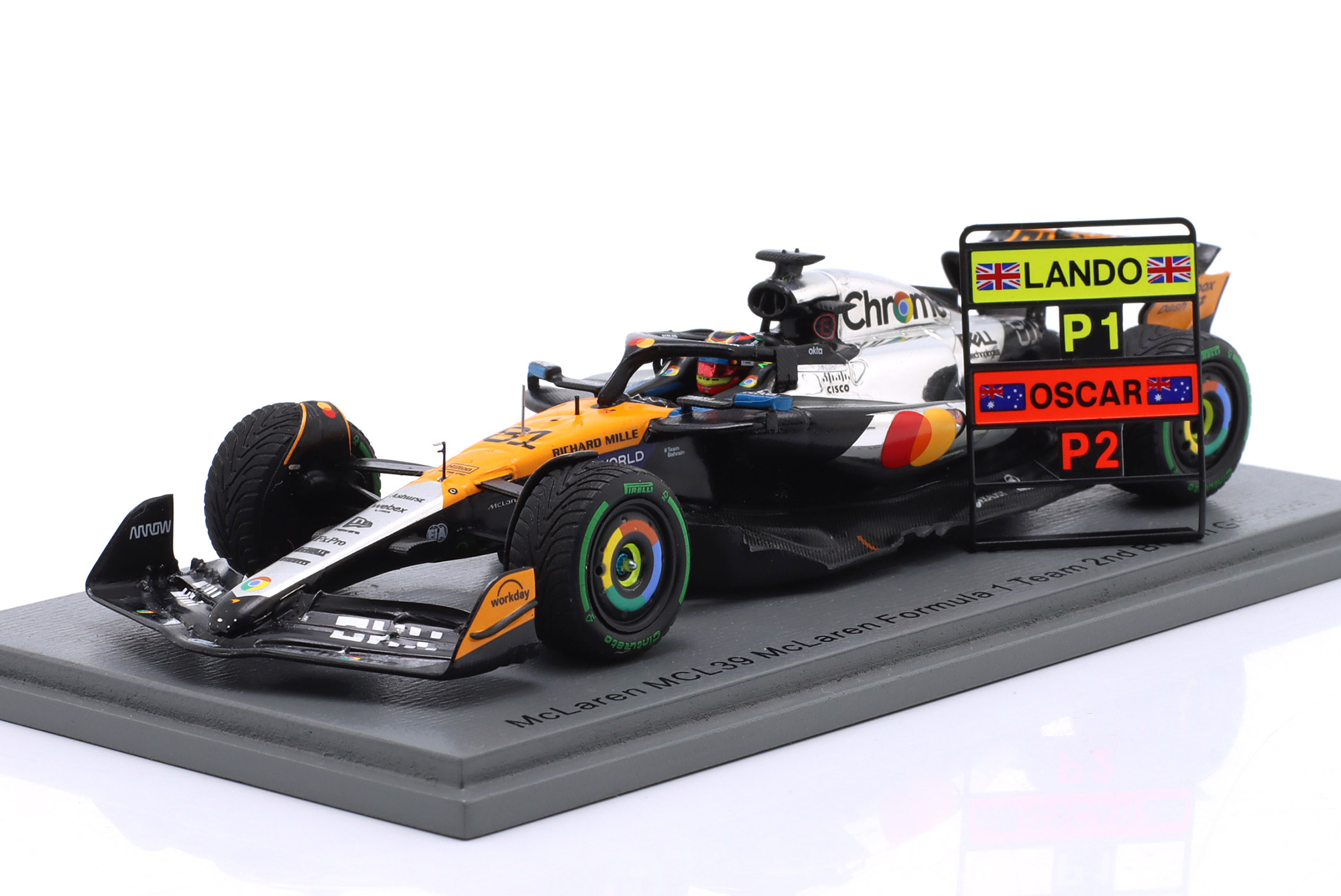 MCL 39 #81 2ND BRITISH GP FORMULA 1 2025 SPARK OSCAR PIASTRI / МКЛ 39 2 МЕСТО ГРАН-ПРИ ВЕЛИКОБРИТАНИИ ФОРМУЛА-1 СПАРК ОСКАР ПИАСТРИ