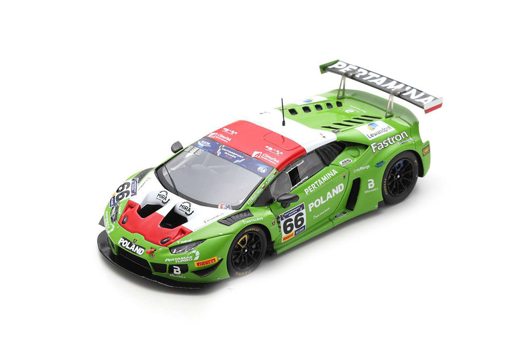 LAMBORGHINI HURACAN GT3 EVO #66 2ND FIA MOTORSPORT GAMES GT CUP VALLELUNGA 2019
