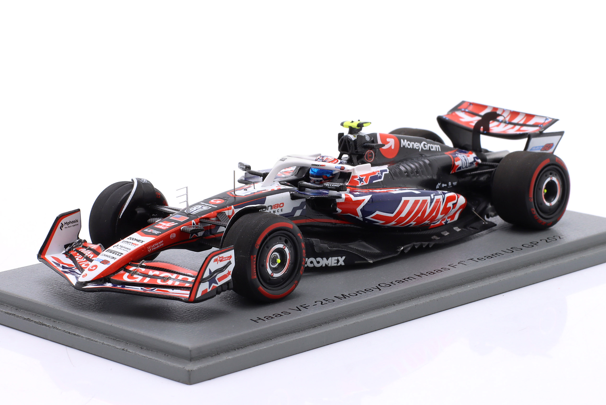 HAAS VF-25 #87 USA GP FORMULA 1 2025 OLIVER BEARMAN / ХААС VF-25 ГРАН-ПРИ США ФОРМУЛА-1 ОЛИВЕР БЕРМАН