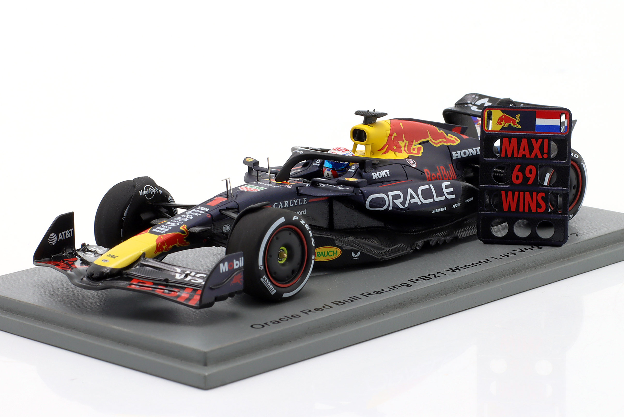 RED BULL RB21 #1 WINNER LAS VEGAS GP FORMULA 1 2025 MAX VERSTAPPEN / РЕД БУЛЛ RB21 ПОБЕДИТЕЛЬ ГРАН-ПРИ ЛАС-ВЕГАСА ФОРМУЛА-1 МАКС ФЕРСТАППЕН КРАСНЫЙ