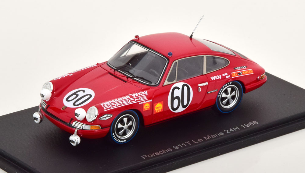 PORSCHE 911T NO 60 24H LE MANS 1968