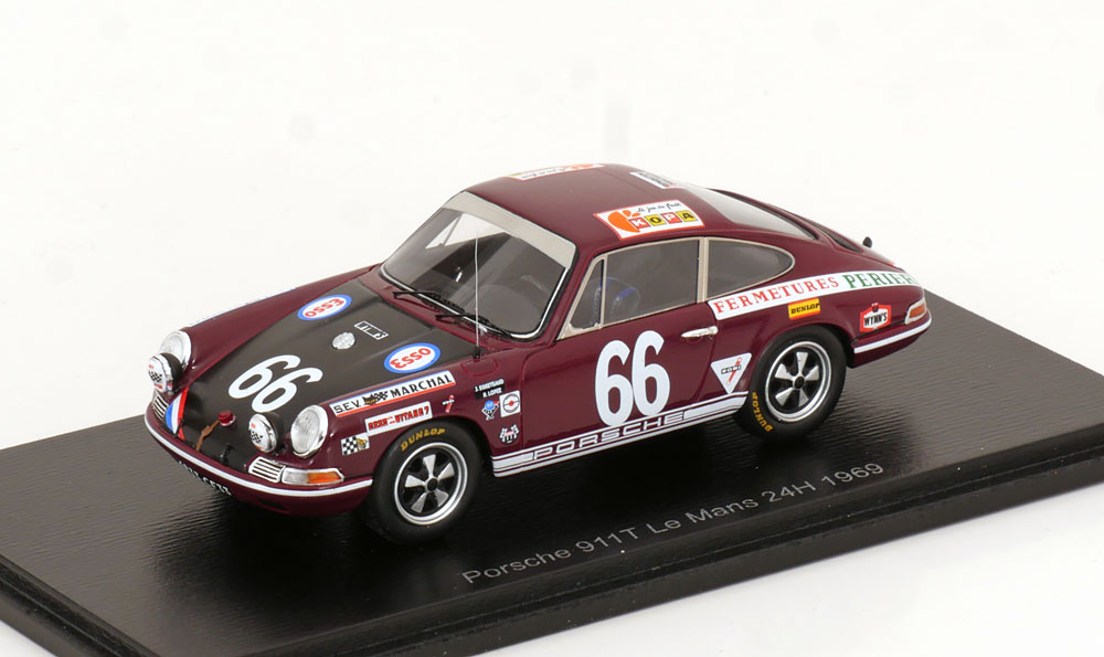 PORSCHE 911T NO 66 24H LE MANS 1969