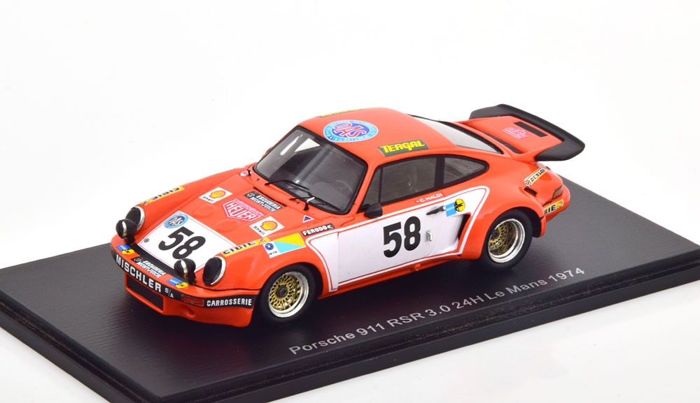 PORSCHE 911 RSR NO 58 24H LE MANS 1974