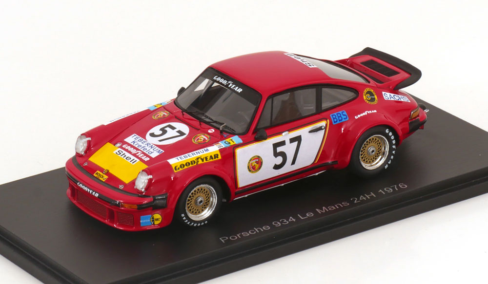 PORSCHE 934 NO 57  24H LE MANS, SCHNENKEN/HEZEMANS (1976)