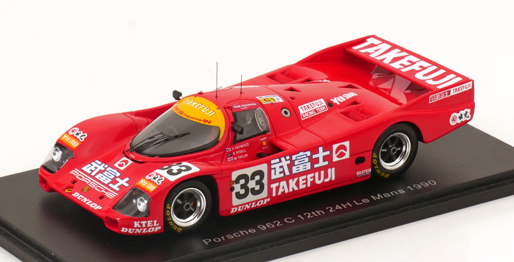 PORSCHE 962 C NO 33 24H LE MANS 1990