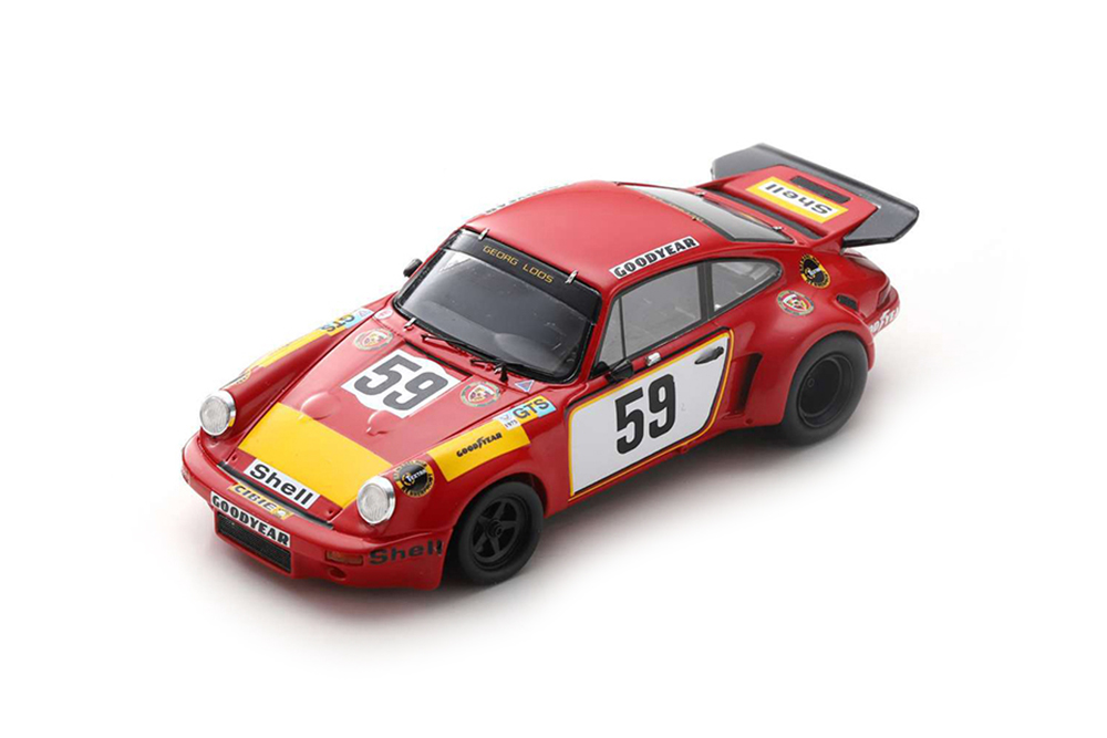 PORSCHE 911 CARRERA RSR #59 24H LE MANS 1975 T. SCHENKEN H. GANLEY / ПОРШЕ 911 CARRERA RSR #59 24H ЛЕ-МАН 1975 Т. ШЕНКЕН Х. ГЭНЛИ
