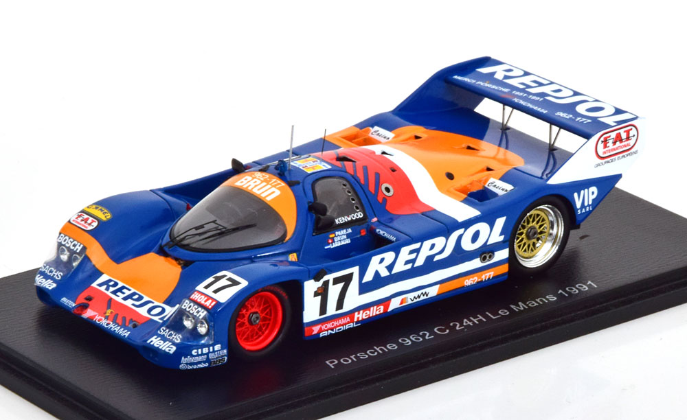 PORSCHE 962C NO 17 24H LE MANS 1991 REPSOL