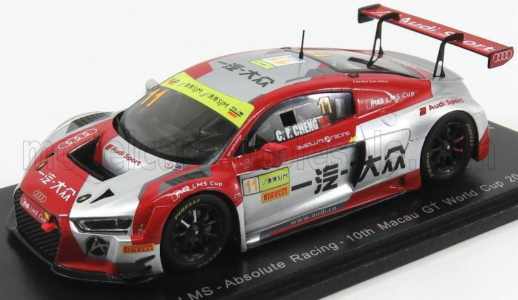 AUDI R8 LMS #11 MACAU GT WORLD CUP (2016) C.CONGFU, RED WHITE