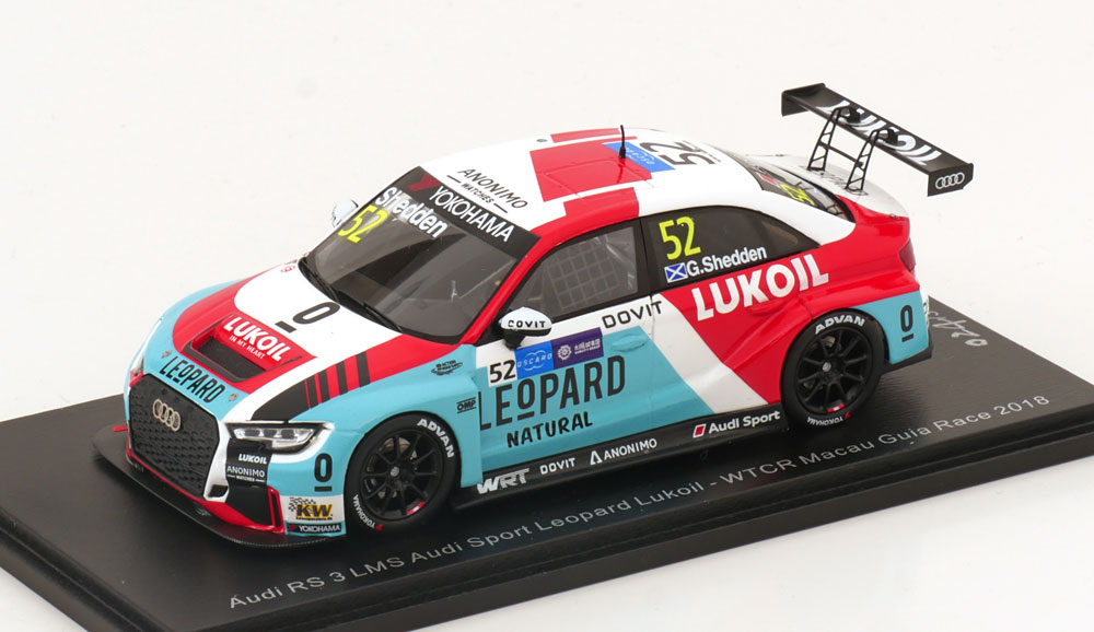 AUDI RS3 LMS NO 52 WTRC MACAU 2018