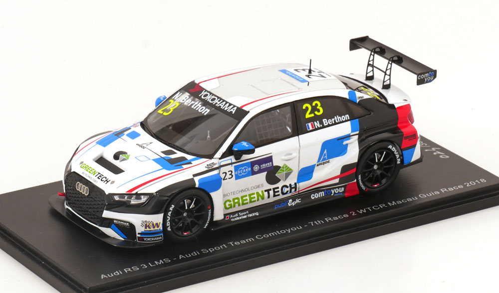AUDI RS3 LMS NO 23 WTRC MACAU 2018