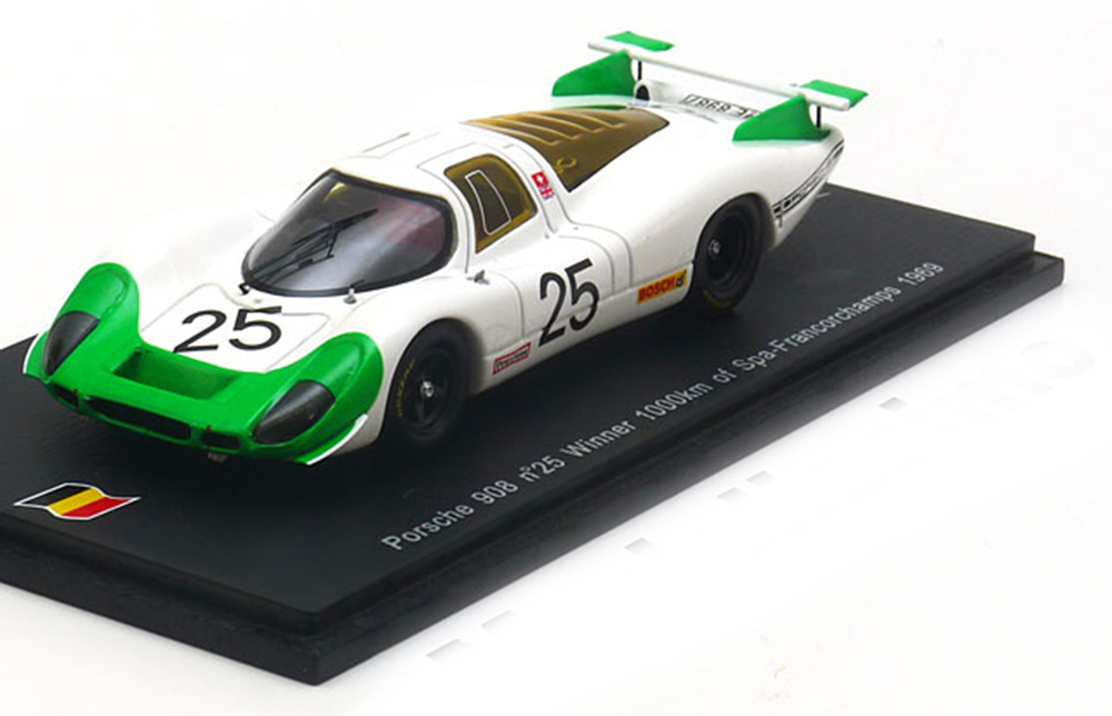PORSCHE 908 WINNER 1000KM SPA 1969