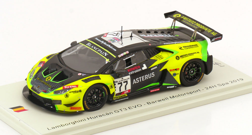 LAMBORGHINI HURACAN GT3 EVO NO 77 24H SPA 2019