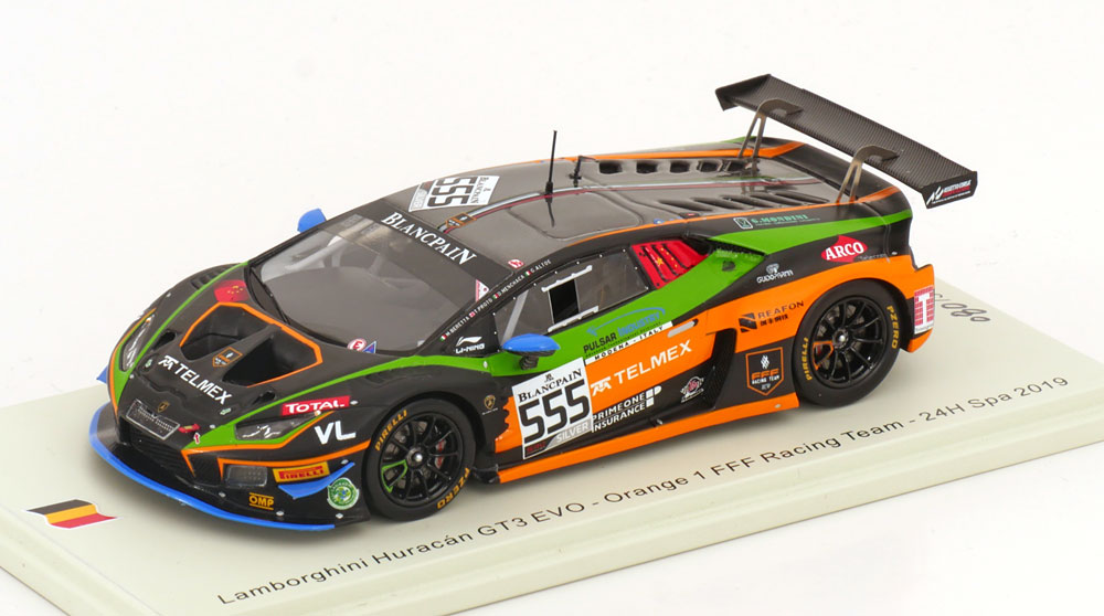 LAMBORGHINI HURACAN GT3 EVO NO 555 24H SPA 2019