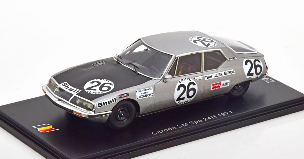 CITROEN SM NO 26 24H SPA 1971