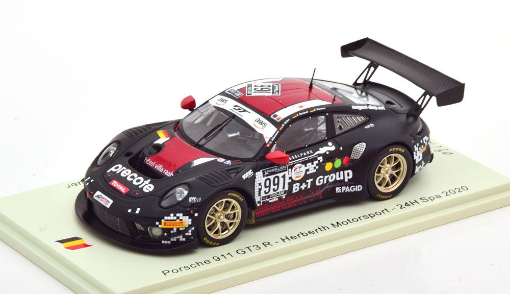 PORSCHE 911 GT3 R NO 991 24H SPA 2020