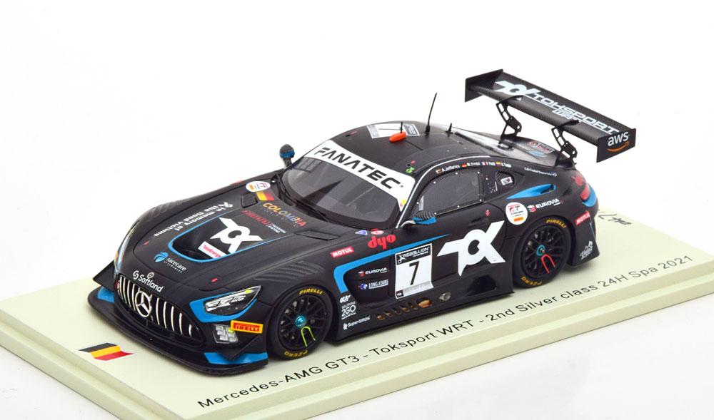 MERCEDES AMG GT3 NO 7 24H SPA 2021