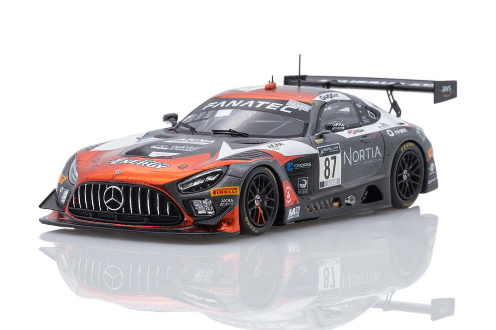 MERCEDES AMG GT3 NO 87 24H SPA 2021 GACHET/TERESCHENKO/UMBRARESCU/DROUET LIMITED EDITION 300 PCS