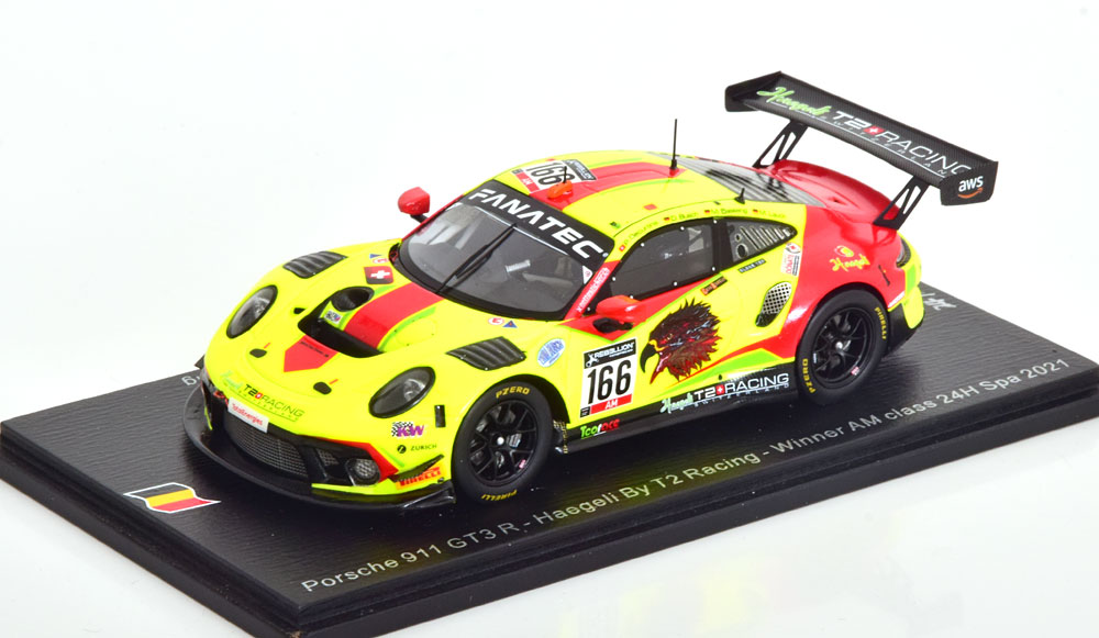PORSCHE 911 GT3 R WINNER AM CLASS 24H SPA 2021