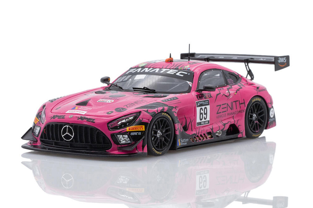 MERCEDES AMG GT3 NO 69 24H SPA 2021 DE HAAN/COLLARD/COLLARD/SCHILLER LIMITED EDITION 300 PCS