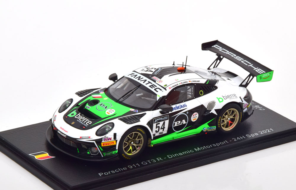 PORSCHE 911 GT3 R NO 54 24H SPA 2021
