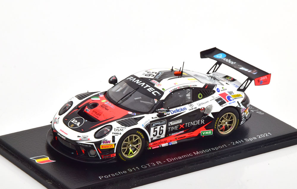 PORSCHE 911 GT3 R NO 56 24H SPA 2021